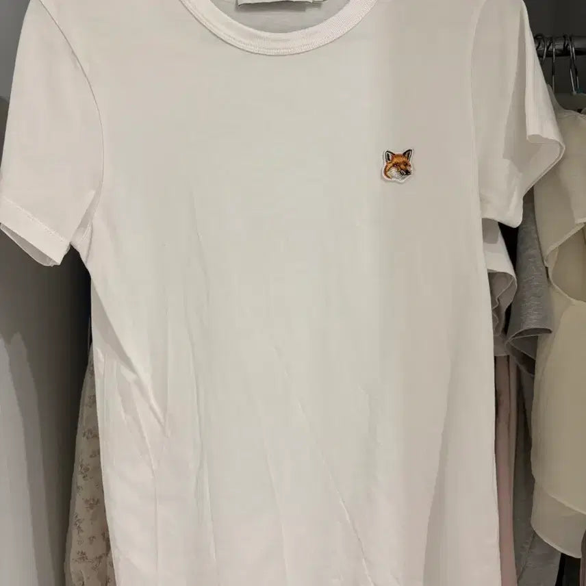 [BUNJANG] Maison Kitsuné Short Sleeve T-Shirt White / 메종 키츠네 반팔 티셔츠 화이트