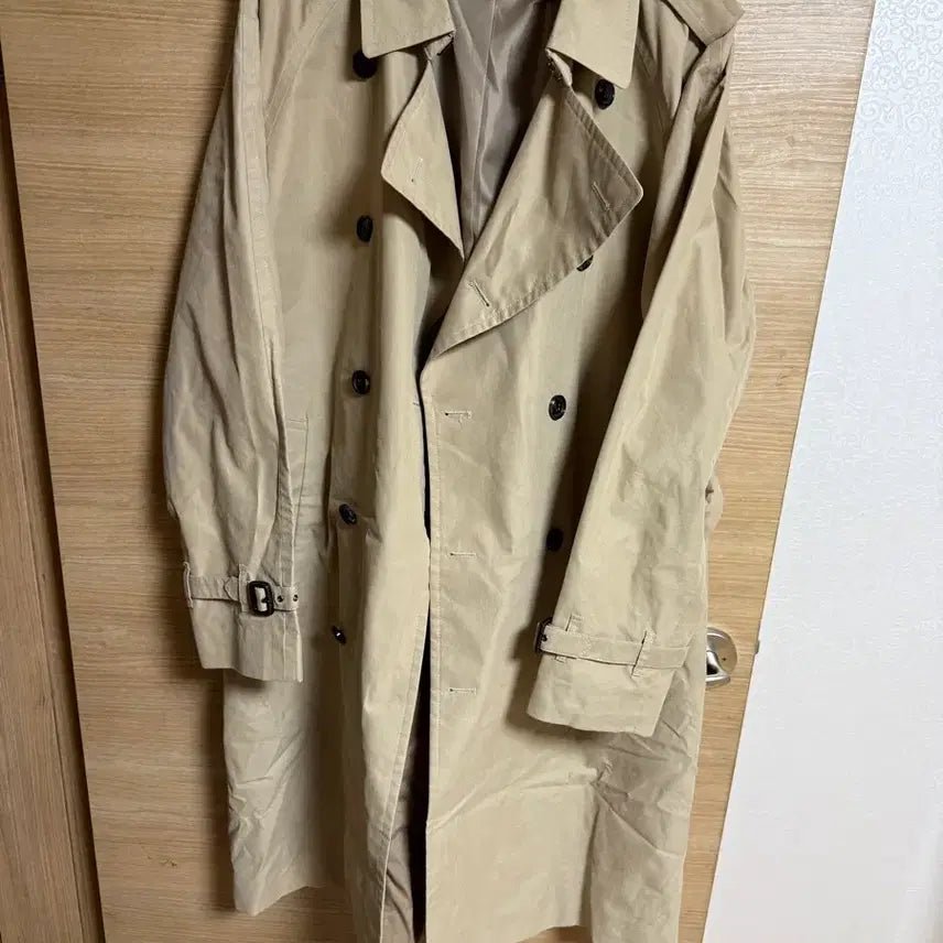 [BUNJANG] Giordano Concept One Beige Trench Coat XL / [XL] 지오다노 GIORDANO 컨셉원 베이지 트렌치 코트