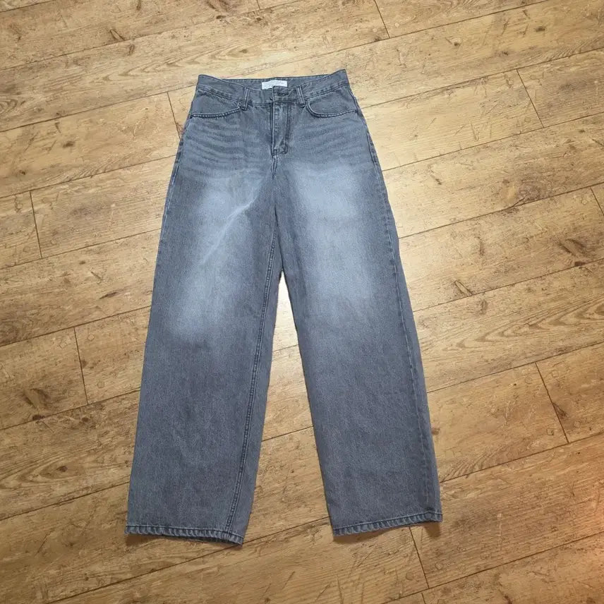 [BUNJANG] Dive In Loose Wide Pants Washed Black / [0] 다이브인 루즈드 와이드 팬츠 워시드 블랙