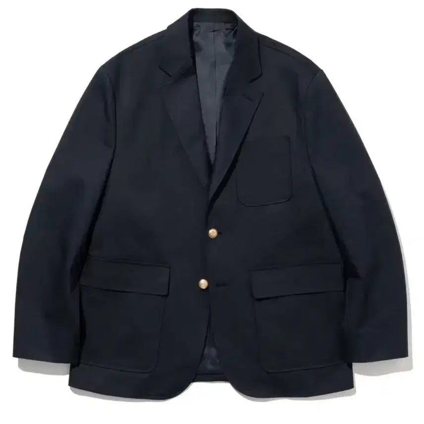 [BUNJANG] RENACCTS Navy Gold Button Blazer Jacket Size 2 (fits 105) / RENACCTS 리넥츠 네이비 금장 블레이저 자켓 2사이즈 코마 코튼 105 110