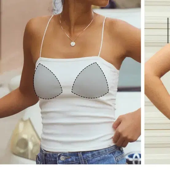 [BUNJANG] ComfortLab ErgoFit Ribbed Tube Top (White) / [새상품/화이트] 컴포트랩 에르고핏 골지 튜브탑