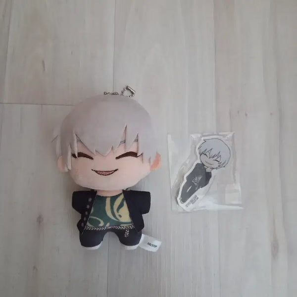 [BUNJANG] Bleach Hogyoku High Ichimaru Gin Plush and Keychain Set / 블리치 호정고교 이치마루 긴 누이, 키링 세트로 판매합니다.