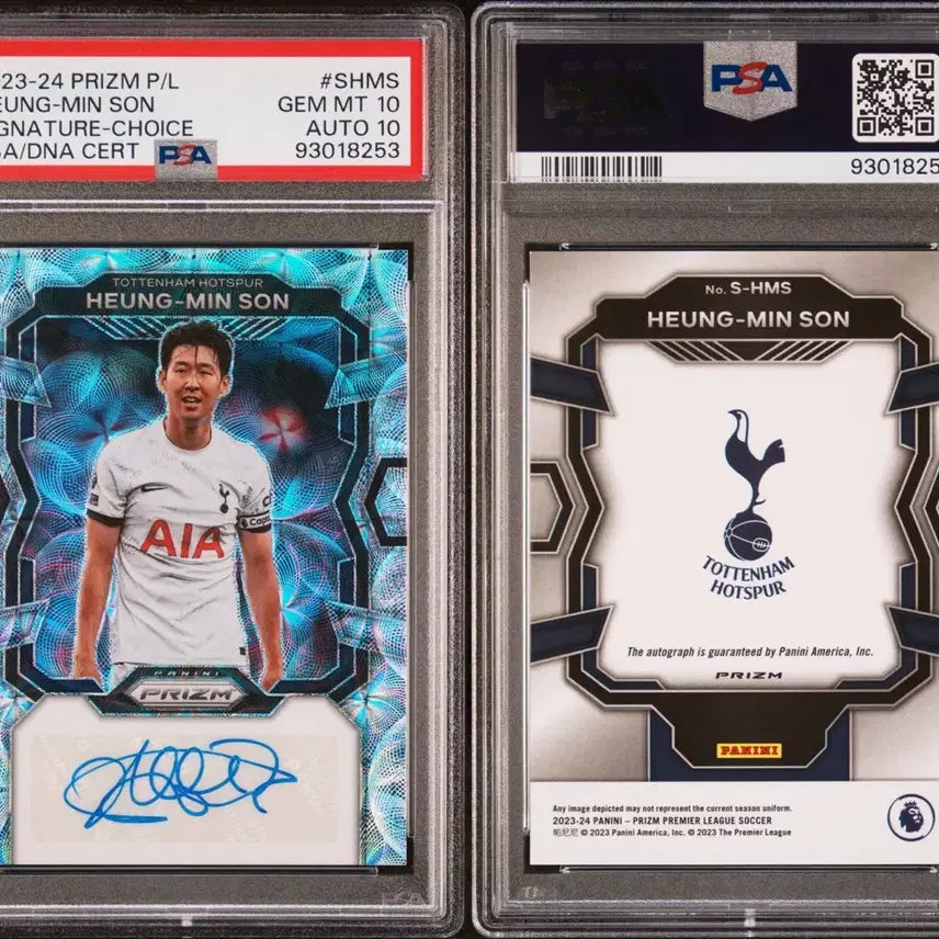 [BUNJANG] Son Heung-min 23-24 Panini Prizm Choice Auto PSA 10 / 손흥민 23-24 Panini Prizm Choice Auto PSA10