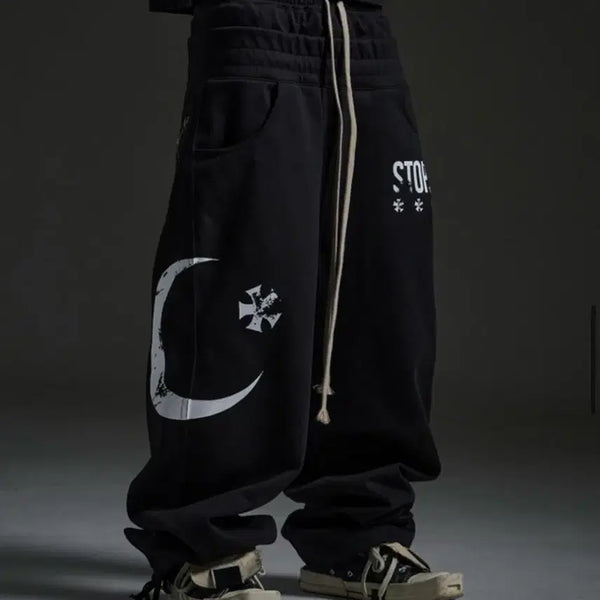 [BUNJANG] WAPWORKS Layered Sweatpants / wap works W128 레이어드 스웨트팬츠