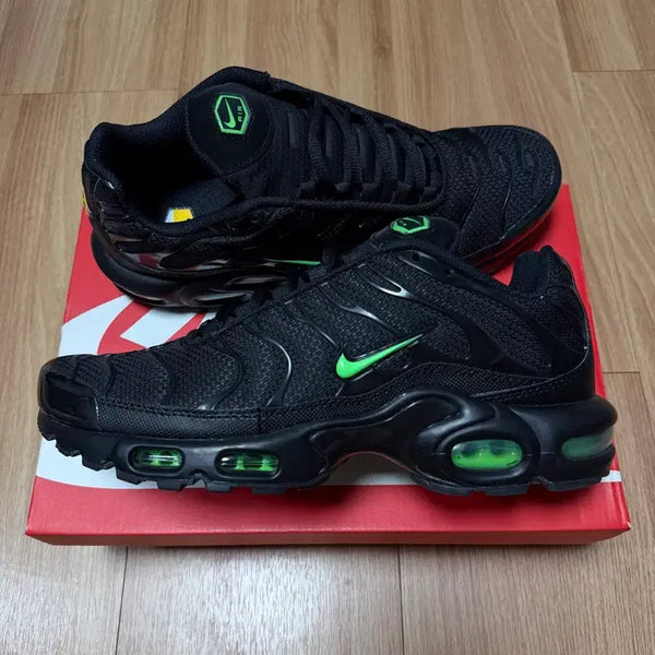 [BUNJANG] Nike Air Max Plus Black Green Strike DM0032-024 / 나이키 에어맥스 플러스 블랙 그린 스트라이크 DM0032-024 (275