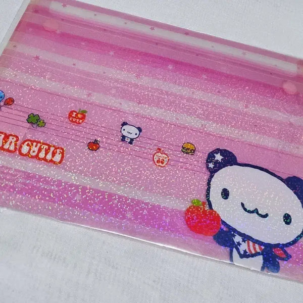 [BUNJANG] San-X Sentimental Circus Starry Circus Velcro File Holder Retro Stationery / 산엑스 스타큐티 찍찍이 파일 홀더 화일 고전문구 팬시 레트로 곰돌이 소품 보관