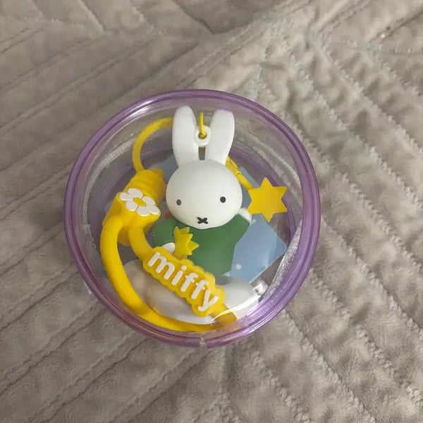 [BUNJANG] Miffy Star Keyring with Case / 미피 피규어 별 키링 케이스 포함
