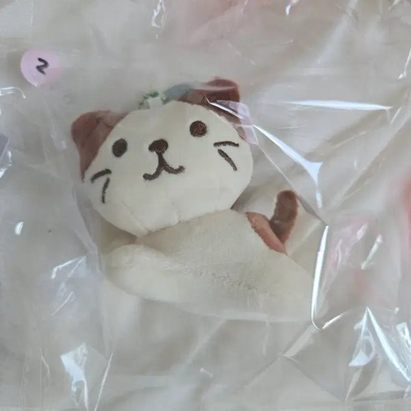 [BUNJANG] Cat Plush Keychain Bag Charm / 고양이 인형 키링 가방고리