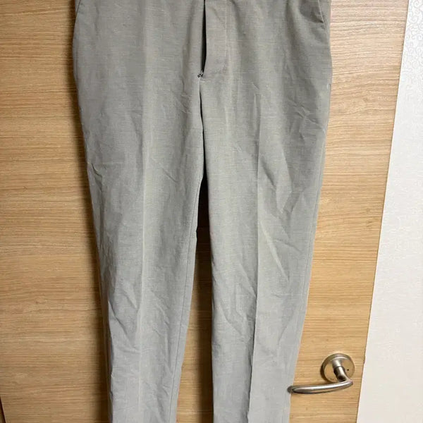 [BUNJANG] GIORDANO Concept One Slim Fit Beige Slacks Size 32 / [32] 지오다노 GIORDANO 컨셉원 슬림핏 베이지 슬랙스
