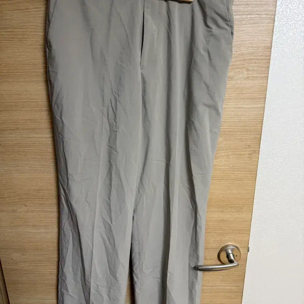 [BUNJANG] Giordano Concept One Semi Wide Fit Summer Slacks Beige / [34] 지오다노 GIORDANO 컨셉원 세미 와이드핏 여름 슬랙스 86