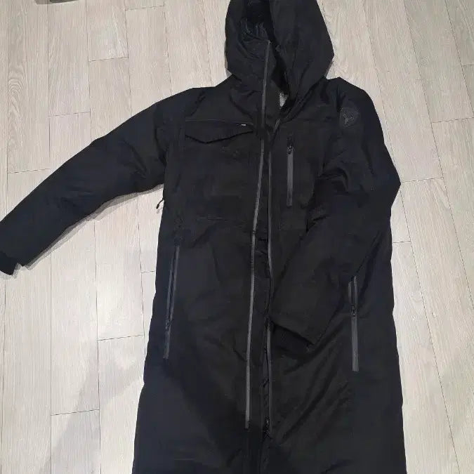 [BUNJANG] Nobis Long Padding Black Men's M / 노비스 롱패딩 블랙 남성용