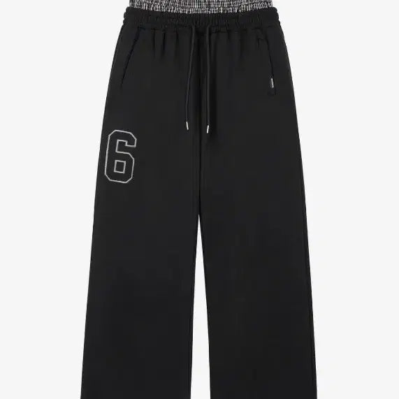 [BUNJANG] Lockaek Check Layered 96 Jogger Pants Black S / 락케이크 체크레이어드 96 조거팬츠 블랙 S