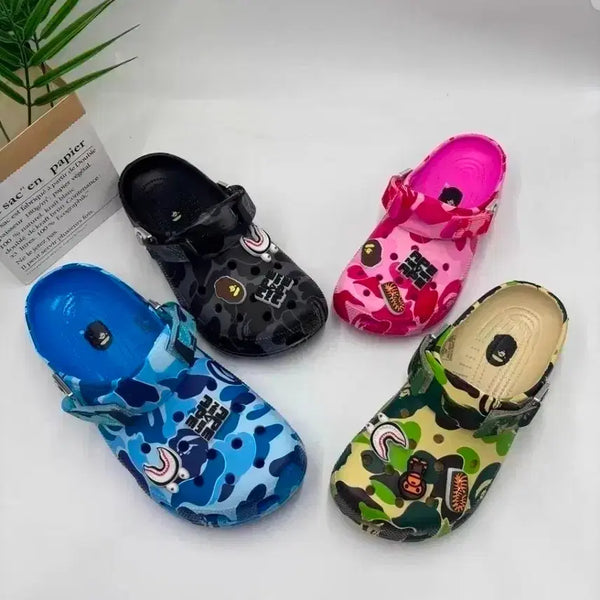 [BUNJANG] BAPE Camo x Crocs Sandals / 베이프 카모 x 크록스 샌들