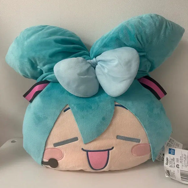 [BUNJANG] Hatsune Miku x Cinnamoroll Cushion Plush / 하츠네미쿠 시나모롤 쿠션 인형