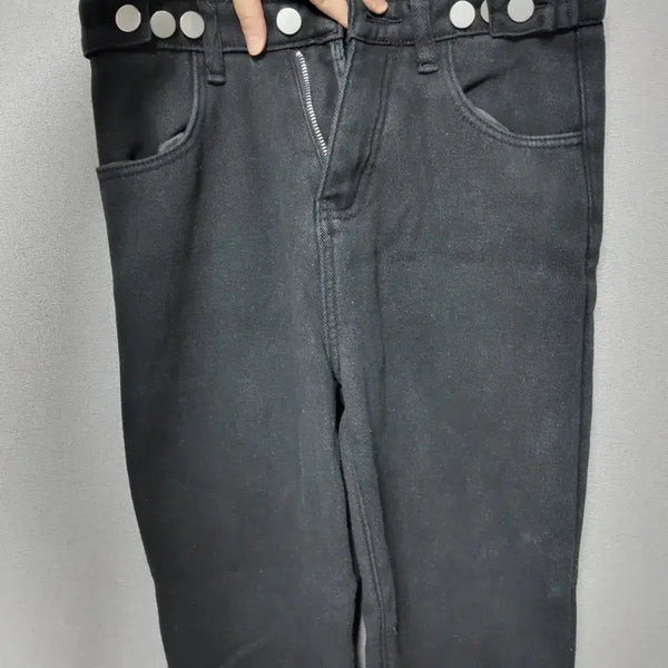 [BUNJANG] Black Denim Jeans (XS) / 블랙 데님 청바지 (XS)
