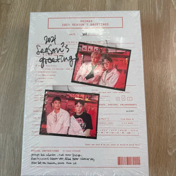 [BUNJANG] SHINee 2021 Season's Greetings Sealed / 2021 샤이니 시즌그리팅(미개봉)