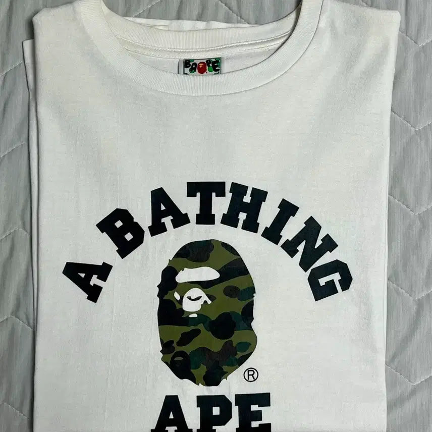 [BUNJANG] A Bathing Ape College T-Shirt / [2XL]베이프 컬리지 반팔티