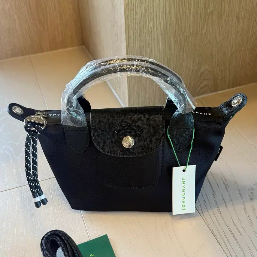 [BUNJANG] Longchamp Le Pliage Energy XS Black with Inner Bag / 롱샴 에너지 XS 블랙(이너백포함/새제품)