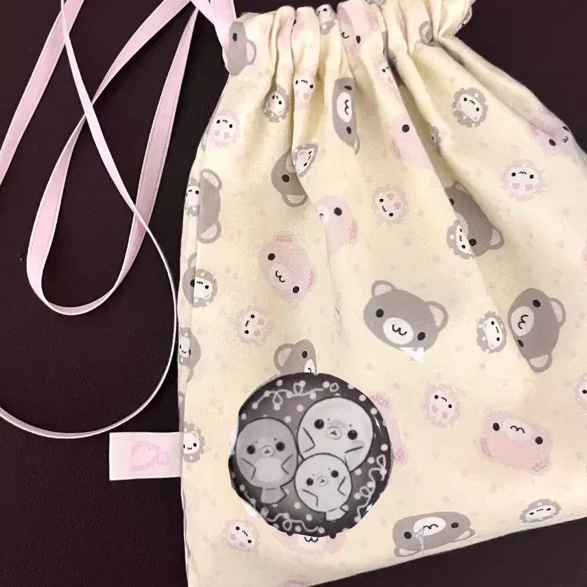 [BUNJANG] Fansiaelier Hinakyu Pouch Bokjumeoni Hime Marique Cloud Top Casing / 팬시아뜰리에 히나쿠우 파우치 복주머니 히메 마리끄 클라우드 탑꾸