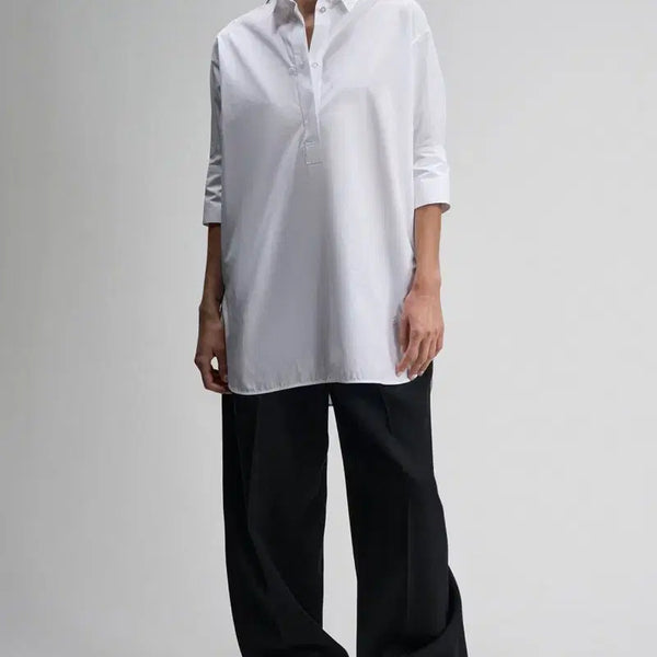 [BUNJANG] Jil Sander Guada Shirt J05DL0005 J45001 Optic White / 질샌더 구하다 셔츠 J05DL0005 J45001 OPTIC WHITE