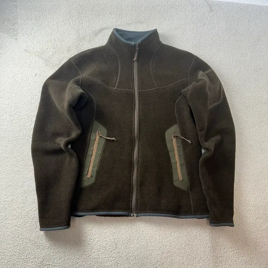 [BUNJANG] Arc'teryx Brown Full Zip Jacket Size 90/95 / 95 아크테릭스 브라운 풀 집업 #123