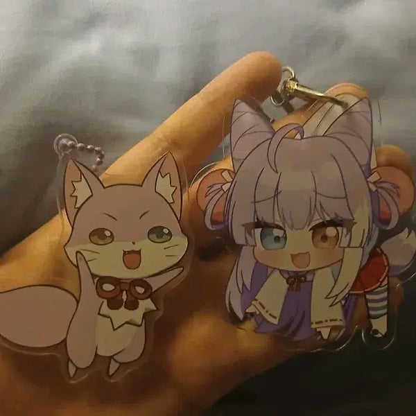 [BUNJANG] StellaLive Tenko Shibuki Keychain Bundle / 스텔라이브 텐코 시부키 키링 일괄 판매