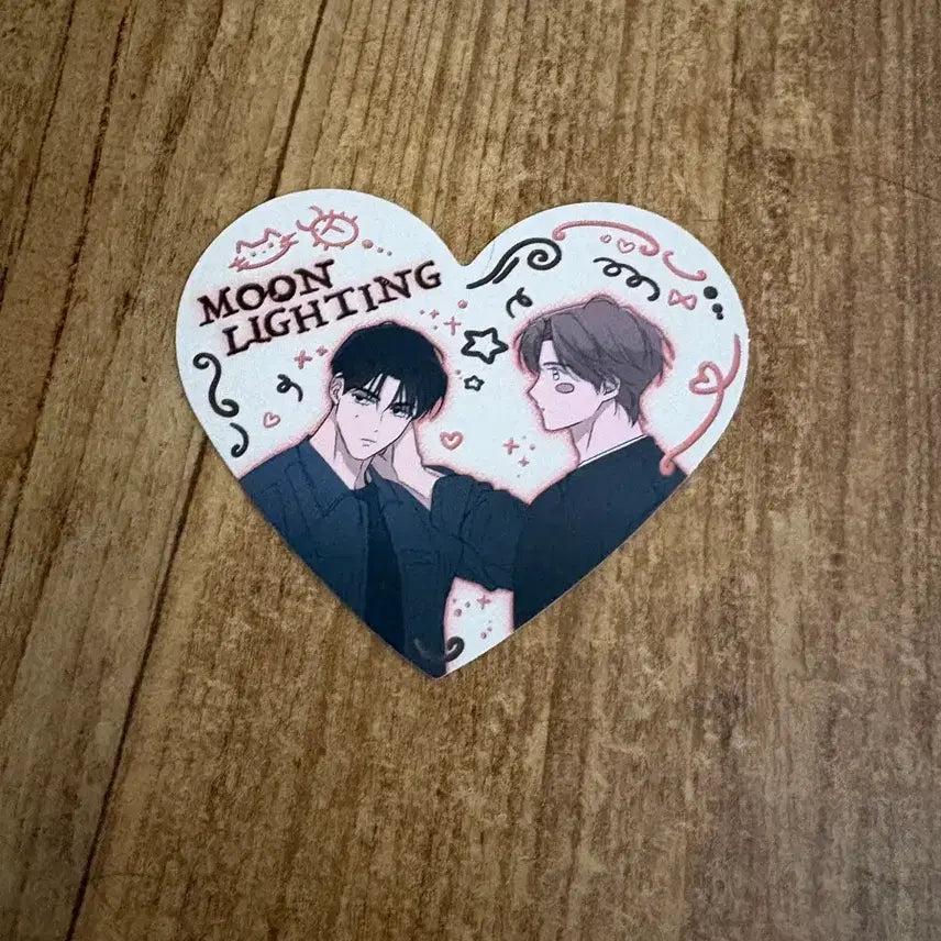 [BUNJANG] Café le Bonbon Bamboo "Bam-eun Buda-wo-ra" Heart Coaster Special Edition / 카페레봄 살롱드르봉 밤부 밤은 부드러워라 하트코스터 특전
