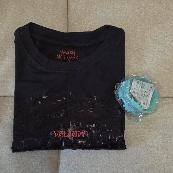 [BUNJANG] Vaundy Fusion Band T-Shirt & Rubber Band Set / 2종SET]바운디 vaundy 티셔츠 콘서트 굿즈 fusion 밴드