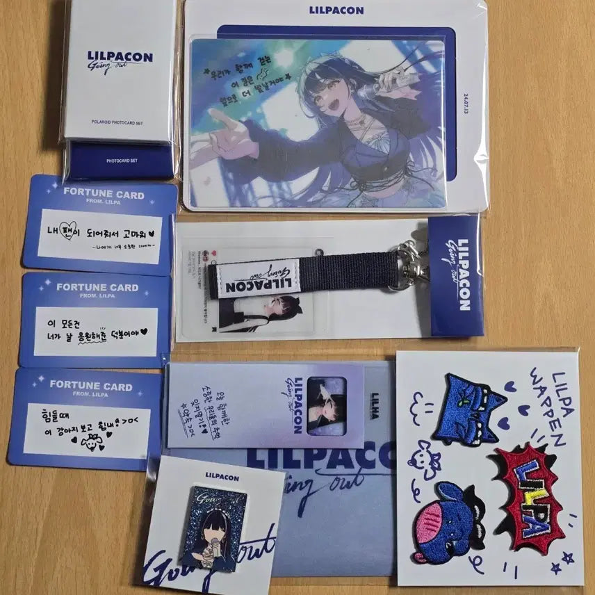 [BUNJANG] ISEGYE IDOL RiPPA CON RiPPA Goods Set / (가격제안가능) 이세계아이돌 릴파콘 릴파 굿즈 세트