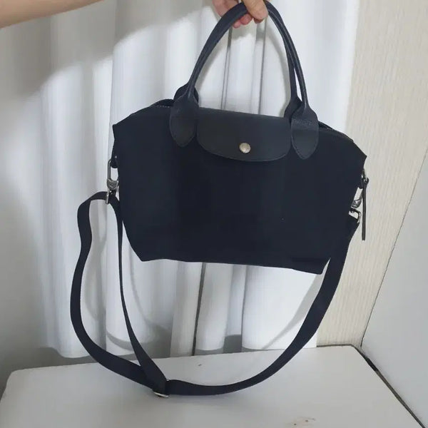 [BUNJANG] Longchamp Le Pliage Black Tote Bag / 정품 ㅡ 롱샴 ㅡ르플리아쥬. 블랙 토트백