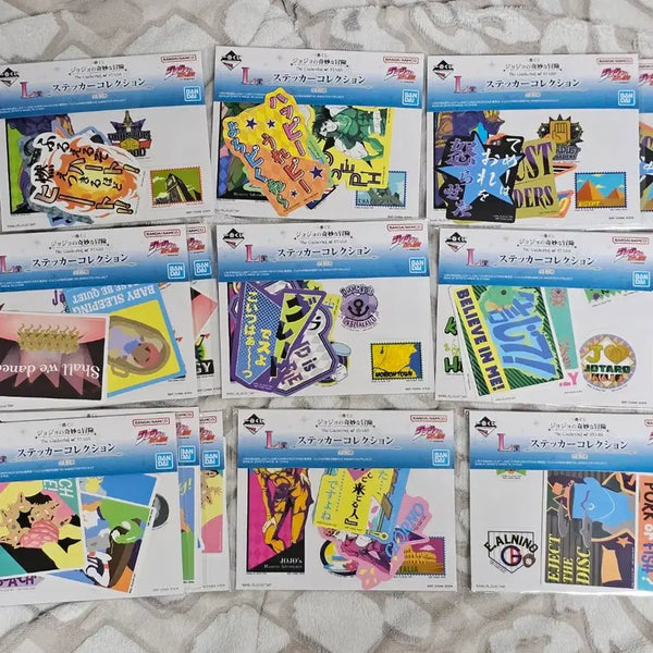[BUNJANG] Ichiban Kuji JoJo's Bizarre Adventure L Prize Sticker Collection / 제일복권 죠죠 굿즈 하위상 L상 스티커 컬렉션