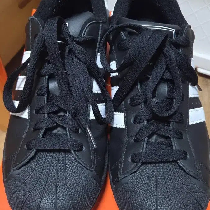 [BUNJANG] Adidas Superstar 2 Core Black Cloud White Shoes / 슈퍼스타2 판매 275
