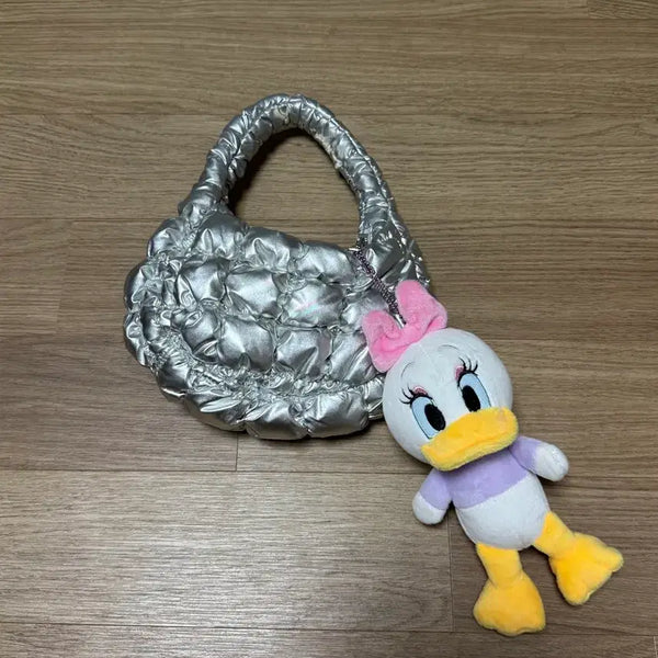 [BUNJANG] COS Quilted Micro Bag Silver / Cos 코스 퀼티드 마이크로백 실버