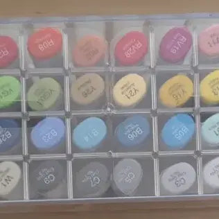 [BUNJANG] Copic Sketch Markers (Used, Various Colors) / 코픽 스케치 마카 A+오후후마카