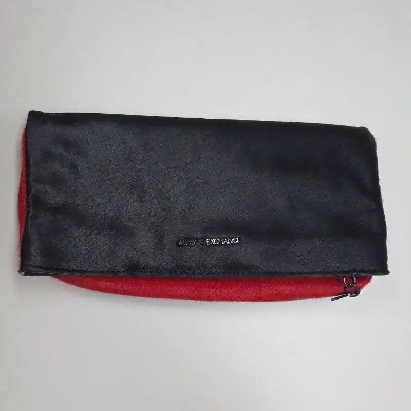 [BUNJANG] Armani Exchange Haircalf Clutch / 아르마니 익스체인지 송치 클러치
