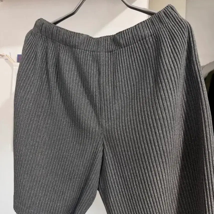 [BUNJANG] Issey Miyake Homme Plisse Pleated Shorts HP26JF142 Grey / 이세이미야케 옴므플리세 플리츠 쇼츠 HP26JF142