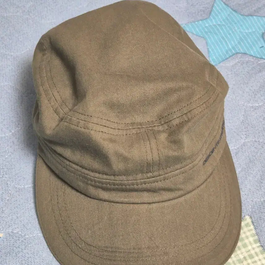 [BUNJANG] Descente Khaki Military Cap / 데상트 군모자 캡모자 카키색