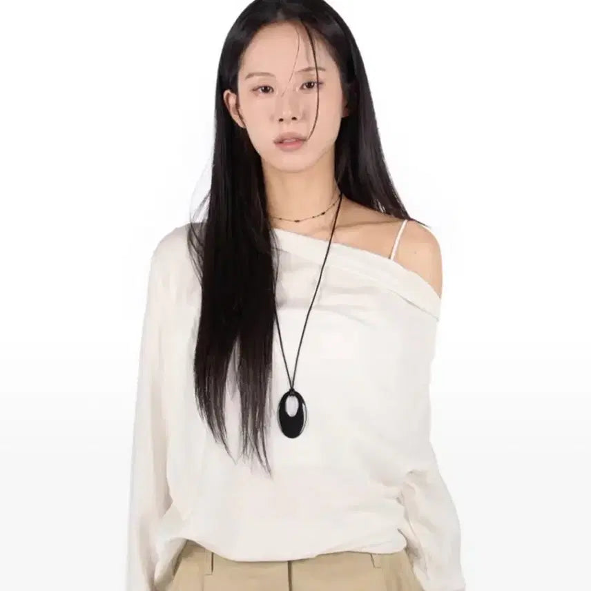 [BUNJANG] Rit Kim Glow Drape Blouse - White / [새상품] 릿킴 glow drape blouse 블라우스 화이트 판매