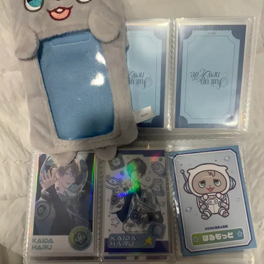 [BUNJANG] NIJISANJI Kaida Haru Harumotto 4th Anniversary Photocard Holder & Cheki Bundle / 니지산지 카이다 하루 하루못토 로후마오4주년
