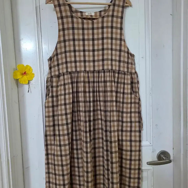 [BUNJANG] Cotton Long Dress / 여름 시원한 고급스러운 핏이이쁜  면 롱원피스