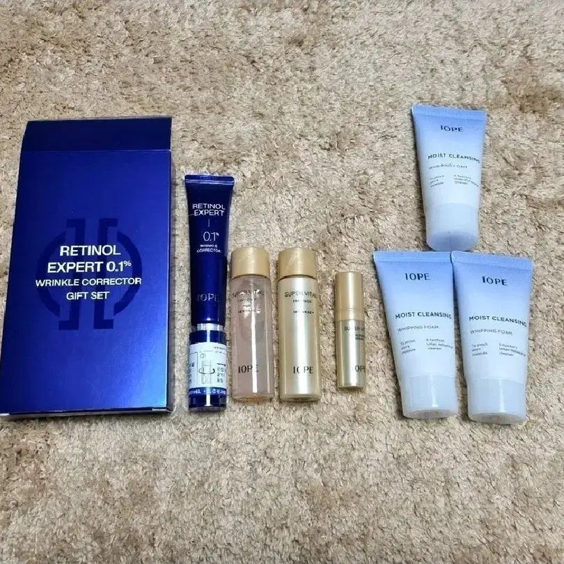 [BUNJANG] IOPE Retinol Expert 0.1% Wrinkle Corrector Special Set with Whipping Foam / 아이오페 레티놀 엑스퍼트 0.1% 링클 코렉터 기획세트 30ml 휘핑폼