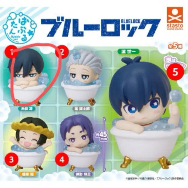 [BUNJANG] Blue Lock Bath Gacha Figure Rin Itoshi / 블루록 목욕 가챠 피규어 이토시 린