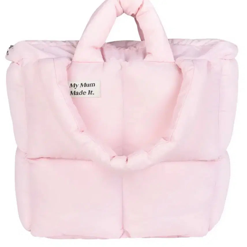 [BUNJANG] my mum made it Puffer Bag Pink / my mum made it 마이맘메이드잇 패딩백 푸퍼백 핑크