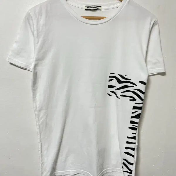 [BUNJANG] Onitsuka Tiger Cotton Short Sleeve T-Shirt / 95 오니츠카타이거 스판 반팔티 정품
