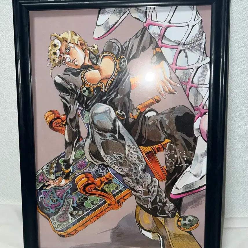 [BUNJANG] JoJo's Bizarre Adventure Part 5 Giorno Original Art Poster Frame / 죠죠 5부 죠르노 원화 포스터 액자