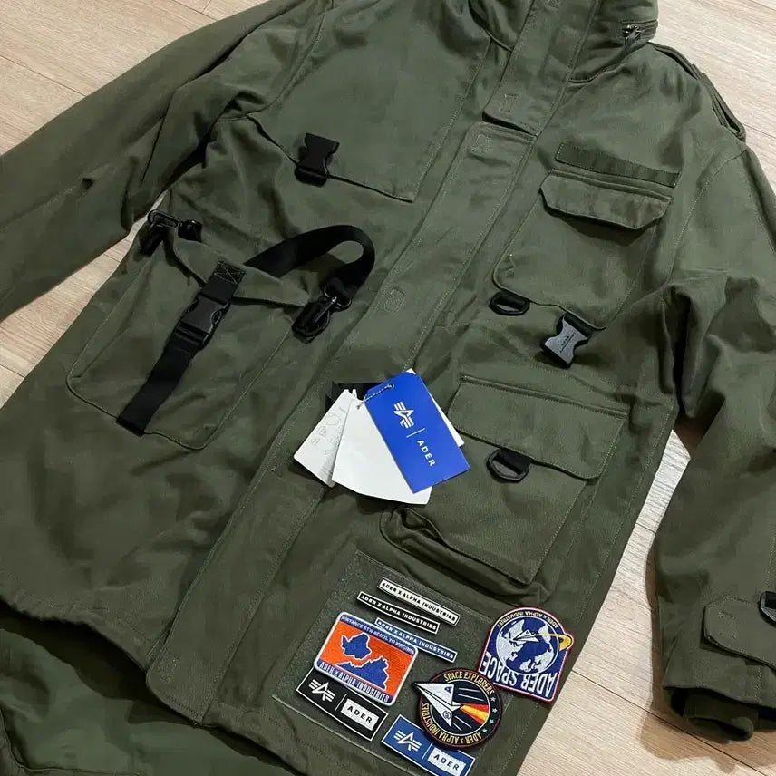 [BUNJANG] Ader Error x Alpha Industries M-65 Field Jacket / 아더에러 x 알파 m-65 필드 자켓