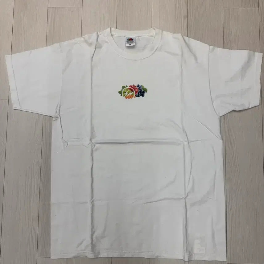 [BUNJANG] Fruit of the Loom Fragment White T-Shirt / 프룻오브더룸 프라그먼트 화이트 라지