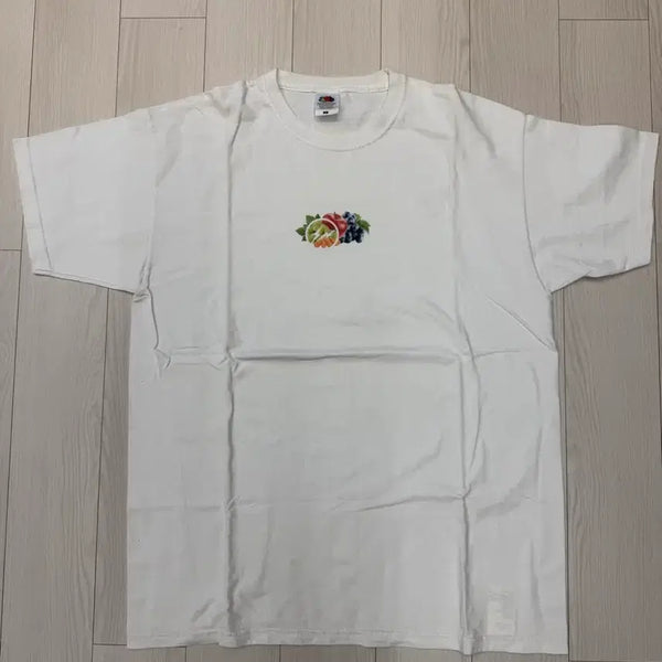 [BUNJANG] Fruit of the Loom Fragment White T-Shirt / 프룻오브더룸 프라그먼트 화이트 라지