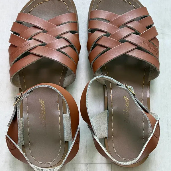 [BUNJANG] Saltwater Sandals Retro Sandals Tan / 솔트워터 샌들 레트로 샌들 탄