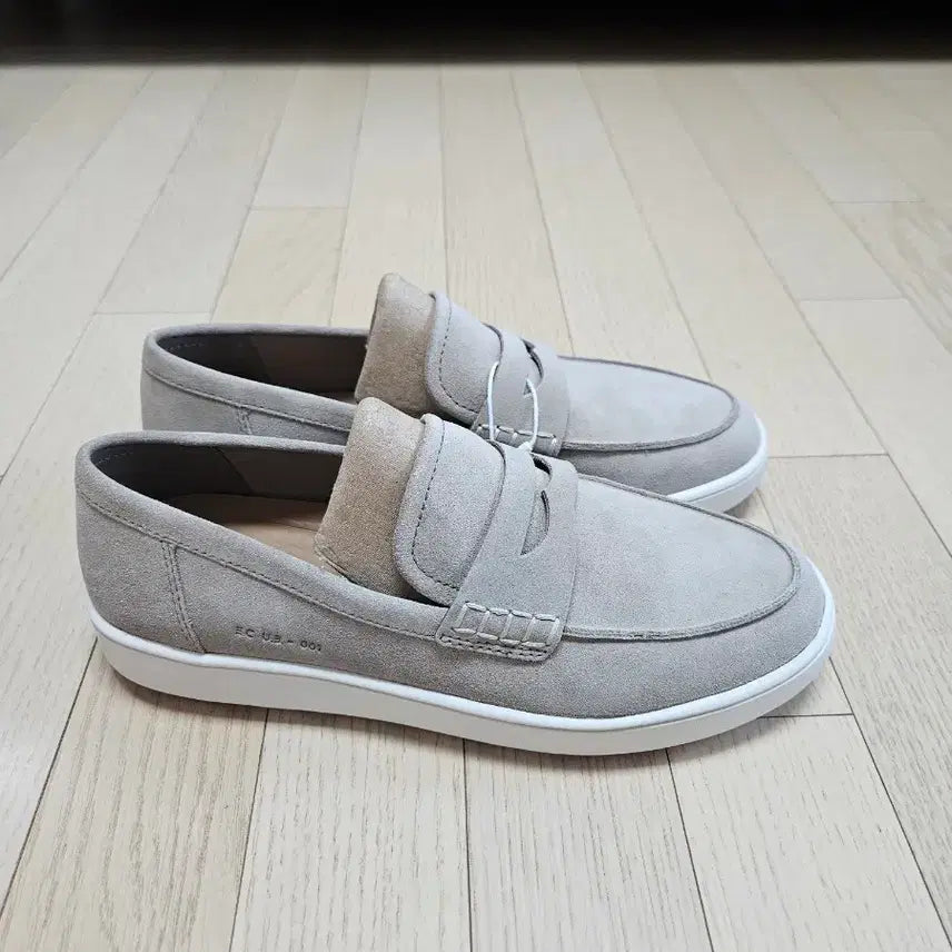 [BUNJANG] GEOX Men's Suede Slip-On Shoes Beige 260mm / [새상품] 제옥스(GEOX) 남성 스웨이드 슬립온(260mm)